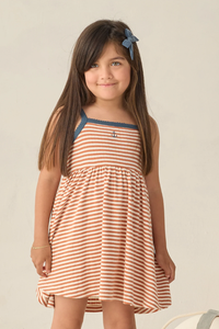 Rylee + Cru Lea Dress - Poppy Stripe
