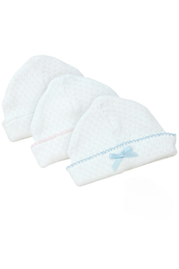 Paty Saylor White Beanie