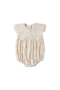 Rylee + Cru Porter Romper - Summer Garden