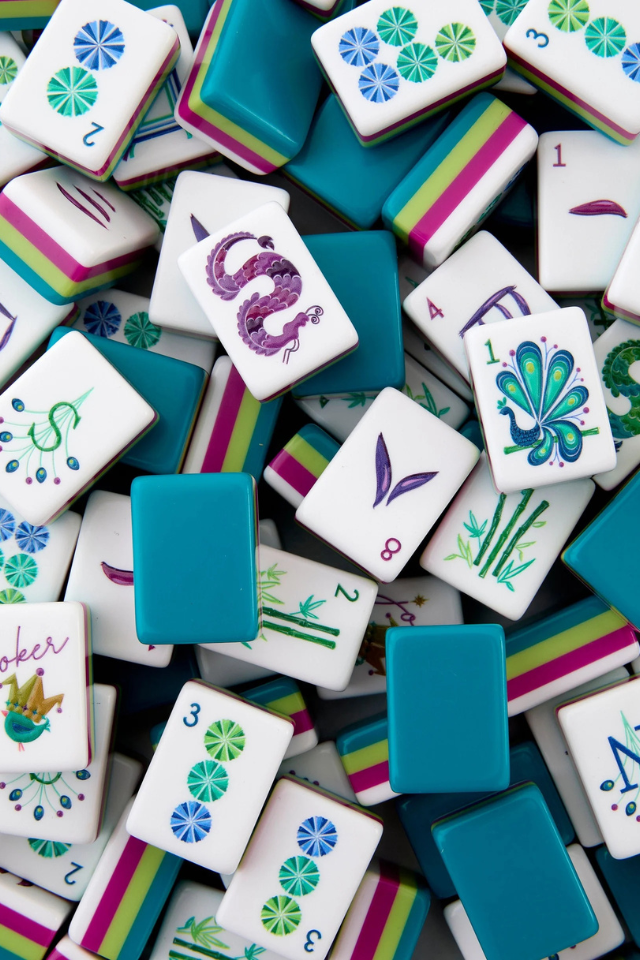 Oh My Mahjong Tiles - Lagoon