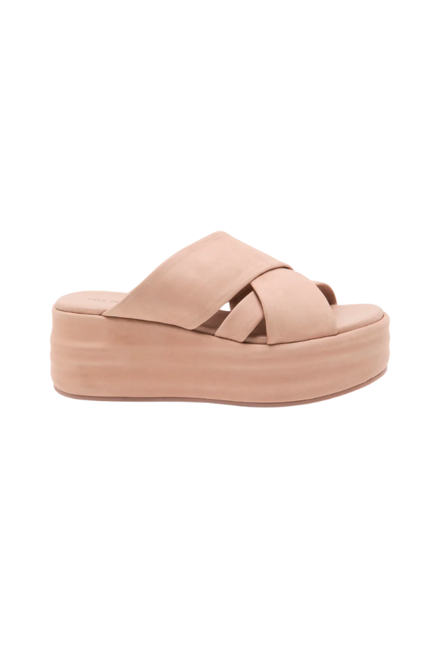 Free People Wanderbay Flatform - Dusty Rose
