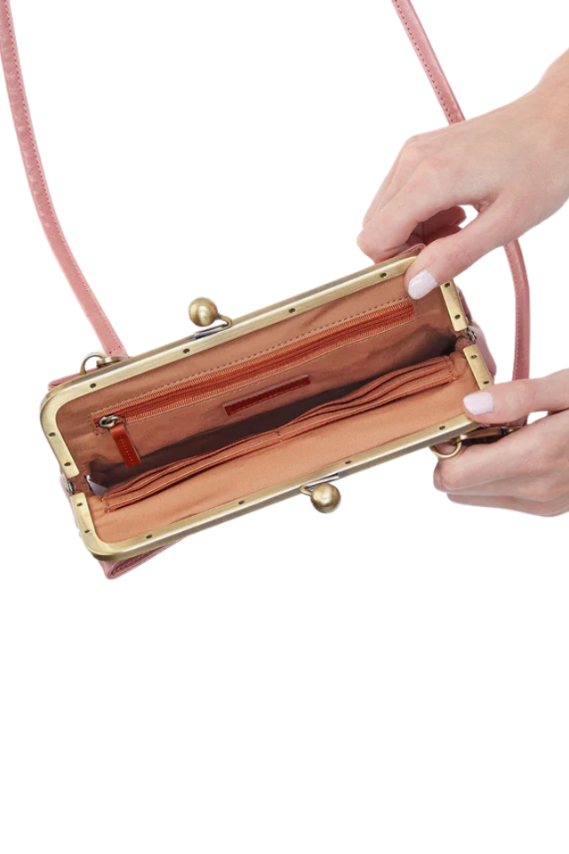 HOBO Lauren Frame Crossbody - Rose
