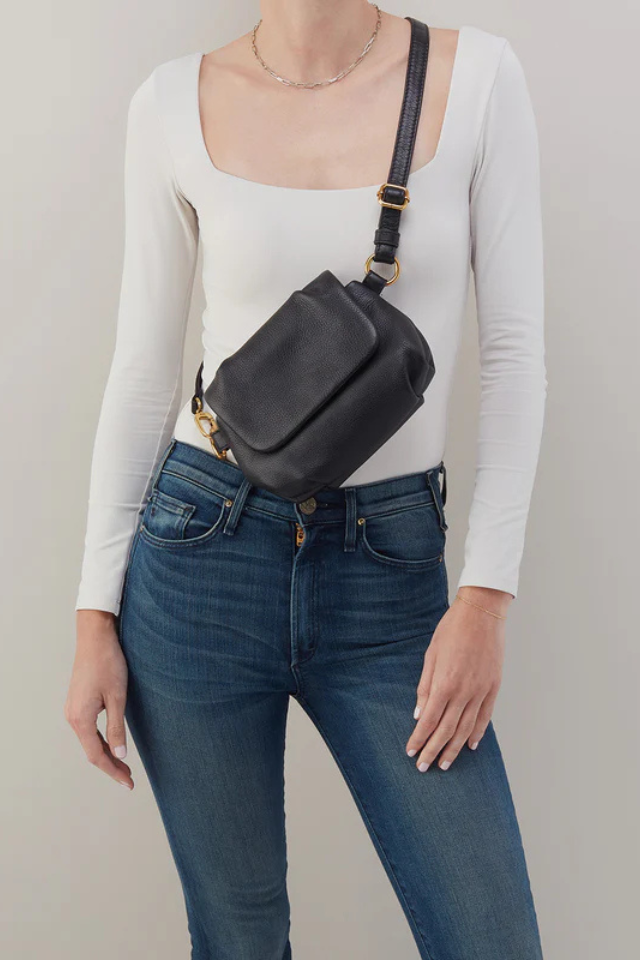 HOBO Harley Crossbody Sling - Black