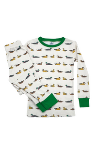 Saltwater Boys Jekyll Pima 2 Piece Pajamas - Mallards