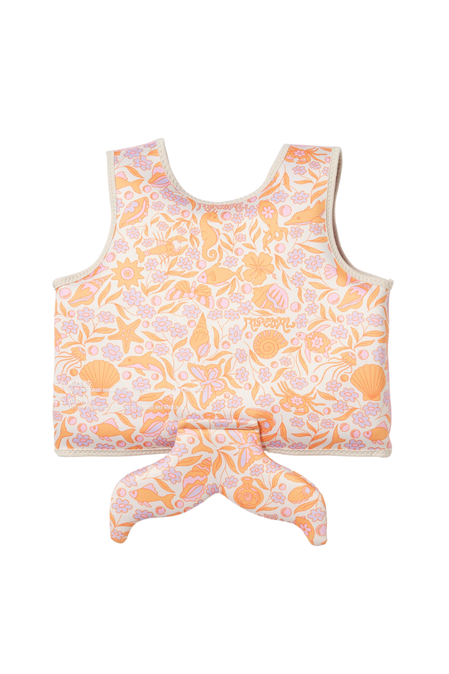 Sunnylife Kids Swim Vest - Ocean Magic Pink 3D