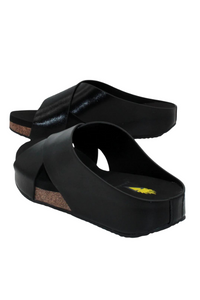 Volatile Ablette Rustic Criss Cross - Black - 9