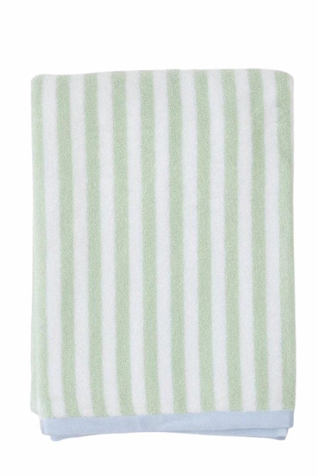 Weezie Kids Beach Towel - Seafoam & Blue