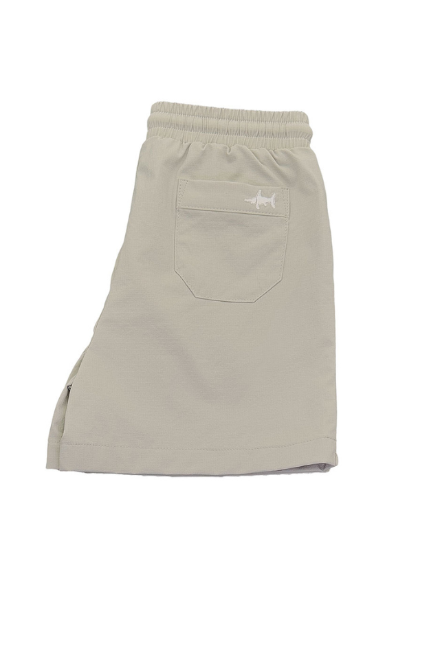 SWB Topsail Performance Shorts - Light Grey