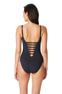 Bleu Lace Down OTS MIO - Black