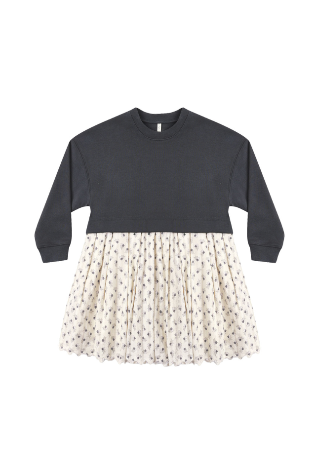 Rylee + Cru Sweatshirt Dress - Vintage Fleur
