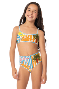 Maaji Girls Bikini Set - Beach Static Anse