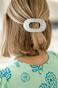 Teleties Small Round Flat Clip