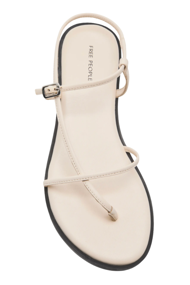 Free People Corsica Strappy Sandal - Bone