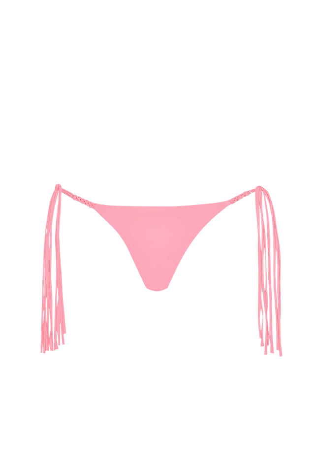 PQ Swim Mila Full Tie Side Bottom - Pitaya