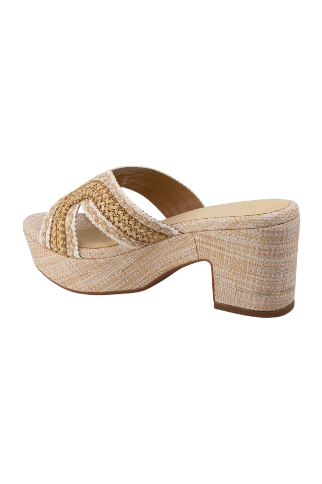 Chocolat Blu Gen - Tan Raffia