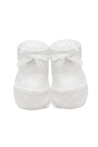 Paty White Booties