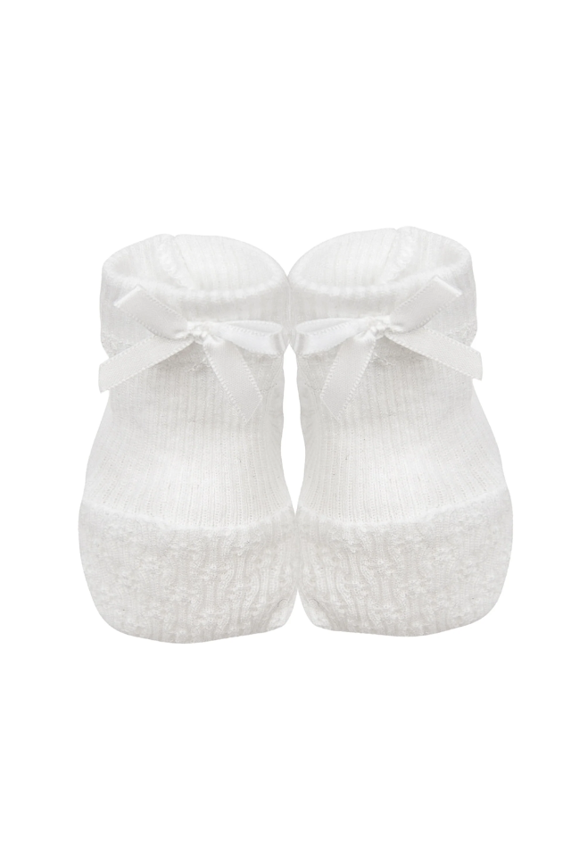 Paty White Booties
