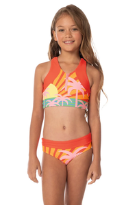 Maaji Girls Bikini Set - Jungle Sway Poppy