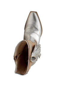 Very Volatile Prickly Pear Boot - Silver