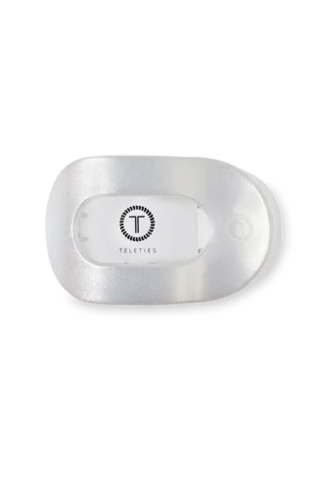 Teleties Small Round Flat Clip