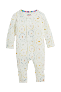 Magnetic Me Modal Convertible Coverall - Nursery Magic Cream