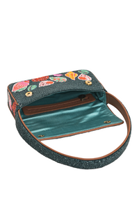 A&B Beaded Shoulder Bag - Sea Shell