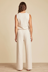 Barefoot Dreams Malibu Collection Slub Double Knit Tank - Sand Dune