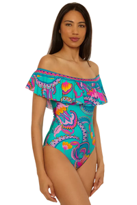 Trina Turk Mykonos 1PC Ruffle