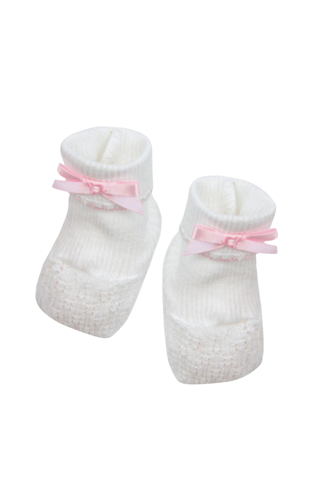 Paty White Booties