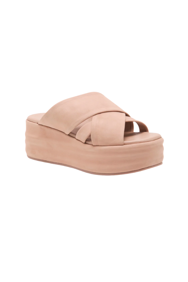 Free People Wanderbay Flatform - Dusty Rose