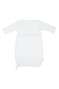Paty Knit White Gown
