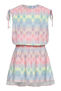 Pleat Helen Dress - Color Crush