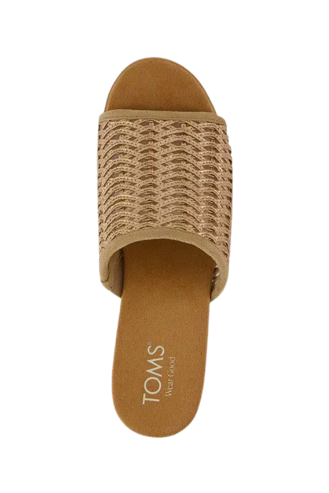 Toms Diana Mule - Bronze Basketweave