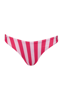 Maaji Apple Stripes Iconic Bottom - Red Overflow