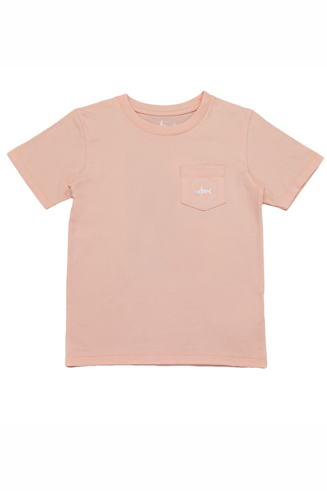 SWB Offshore Boat SS Graphic Tee - Salmon