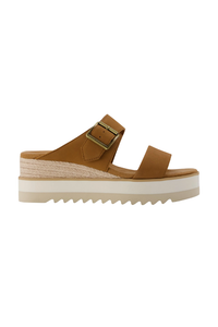 TOMS Diana Mule Buckle - Medium Brown