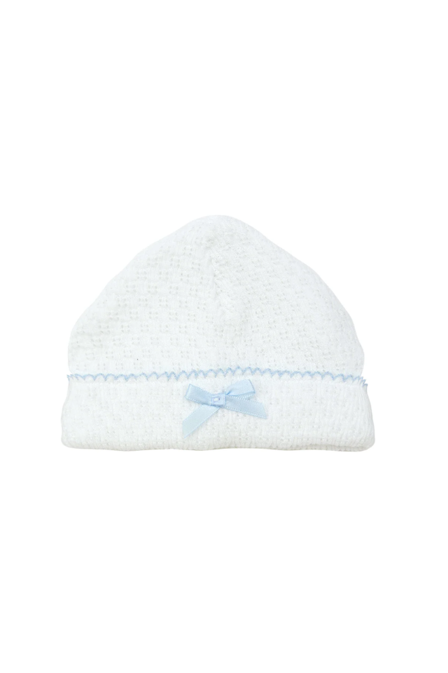 Paty Saylor White Beanie
