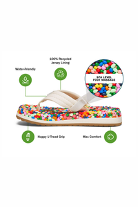 Sanuk Kids Bubblecush - Rainbow Multi