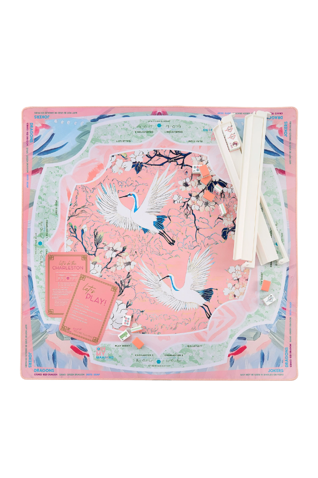 Oh My Mahjong Mat - Heron Mat in Tube