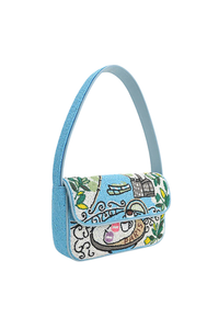 A&B Paris Embellished Shoulder Bag