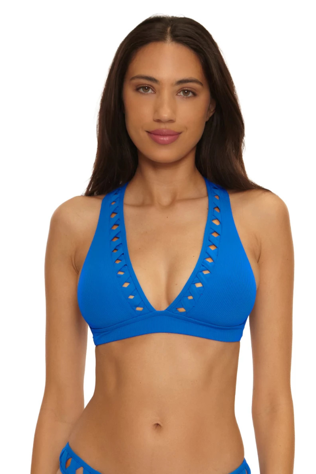 Becca Trellis Halter - True Blue