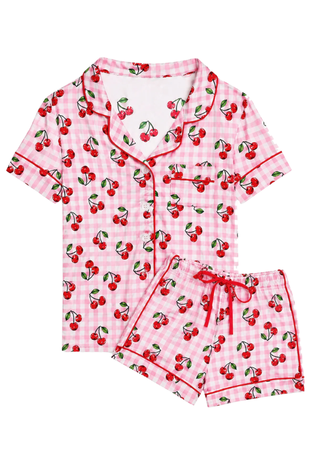 KatieJ Lynn PJ - Cherry Gingham
