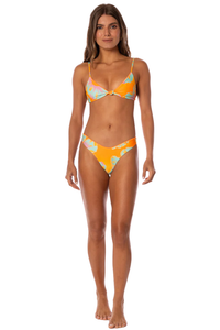 Maaji Hawaiian Floral Sahara Top - Orange