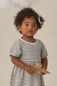 Quincy Mae Annie Dress - Ocean Stripe