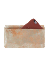 Hobo Lumen Continental Wallet- Saddle Stardust