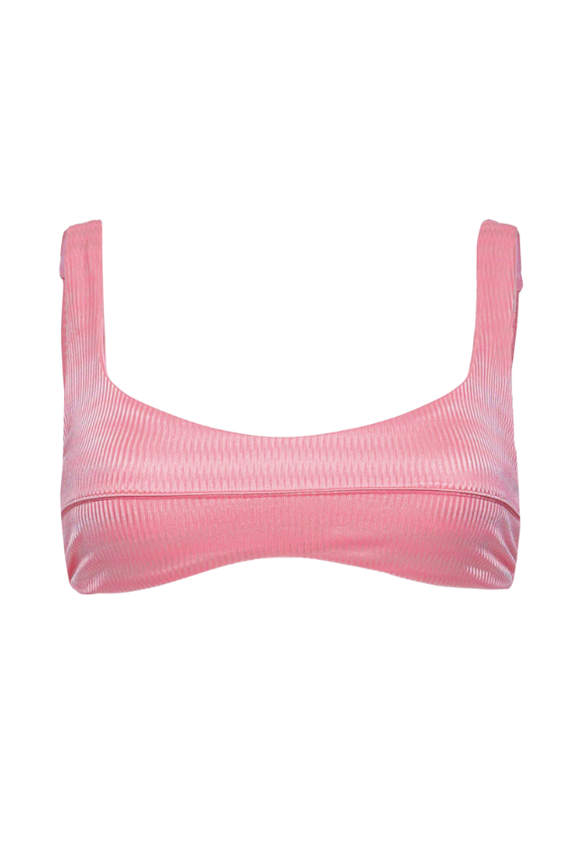 Maaji Strawberry Pink Lilium Top - Bright Pink
