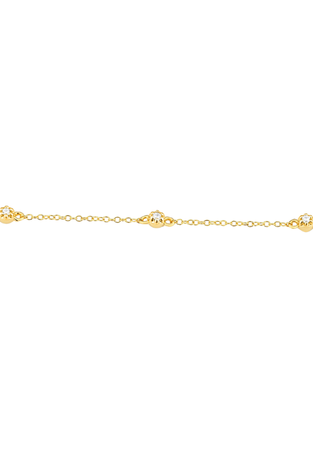 ES Gold Chain Bracelet a Ara