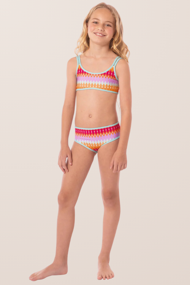 Maaji Girls Lirim Swim - Pink Prism