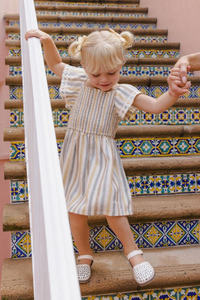 Rylee + Cru Lindsay Dress - Valencia Stripe