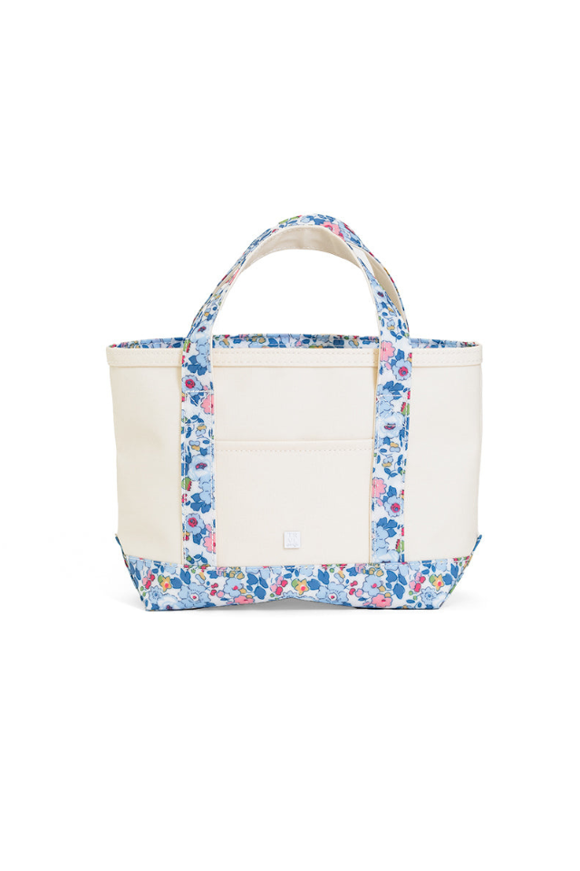 TRVL Design Coated Canvas Mini Tote - Natural/Bridgehampton